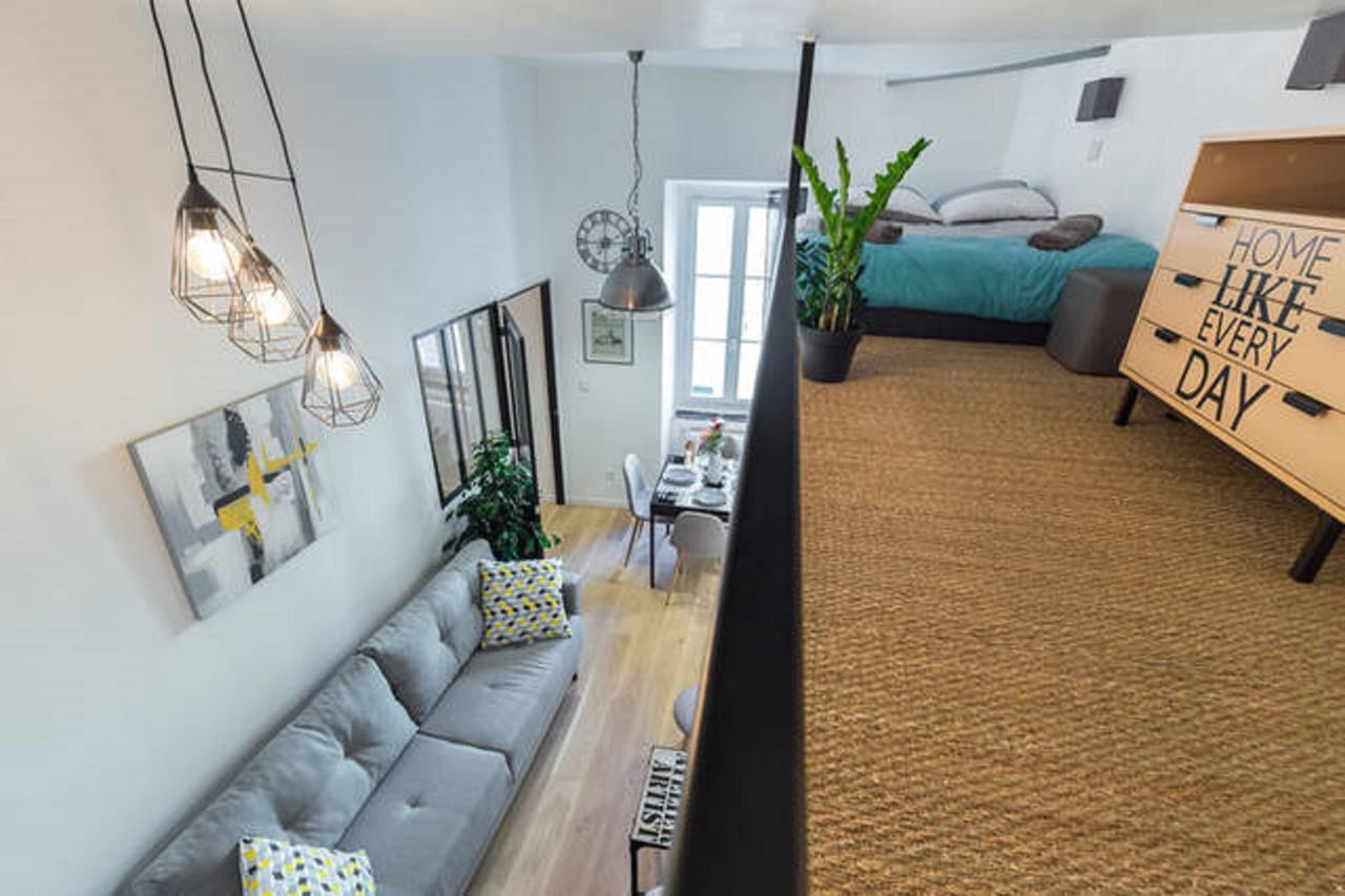 Angle Droit- Loft Charmant Et Atypique, Climatisation, Vieux-Νίκαια Εξωτερικό φωτογραφία